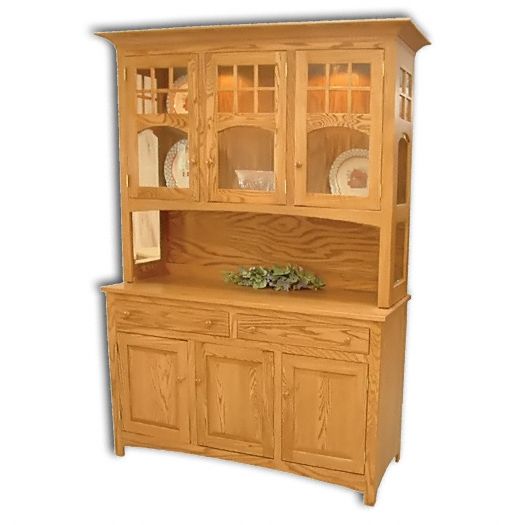 Amish USA Made Handcrafted Tribecca Hutch sold by Online Amish Furniture LLC
