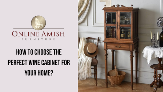 Elegant wine cabinet with proper storage for home wine collection