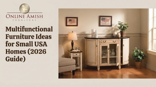 Multifunctional furniture ideas for small US homes