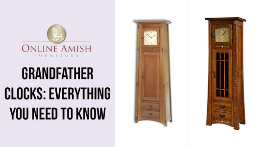 Amish made Grandfather Clock 