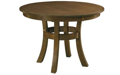 Kalispell Pedestal Table – solid wood pedestal dining table