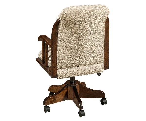 Online Amish Furniture LLC Delray Desk Chair - Thumbnail 4