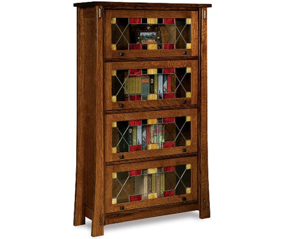 Modesto Barrister solid wood bookcase