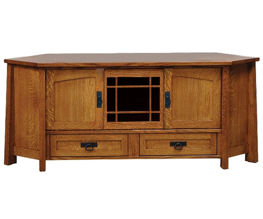 Modesto Corner Media Console