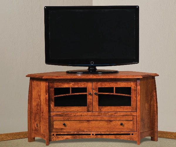 Boulder Creek Corner Media Console