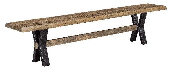 Live Edge Rough Sawn Bench