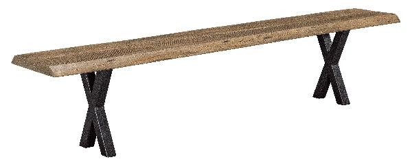 Live Edge Rough Sawn Bench