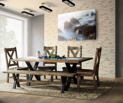 Live Edge Rough Sawn Table