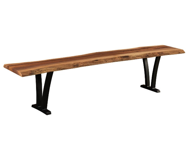 Live Edge Bench