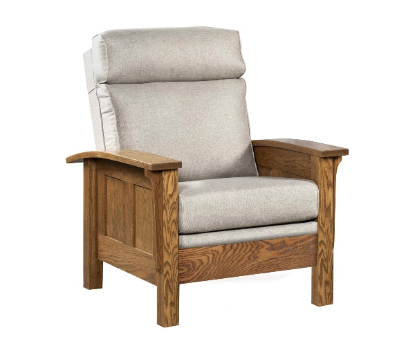 Online Amish Furniture LLC 1600 Shaker Recliner Chair - Thumbnail 2