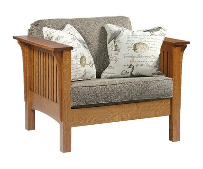 1800 Mission Chair With Reversible Cushions