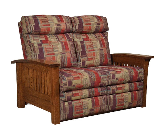 1800 Mission Recliner Love Seat