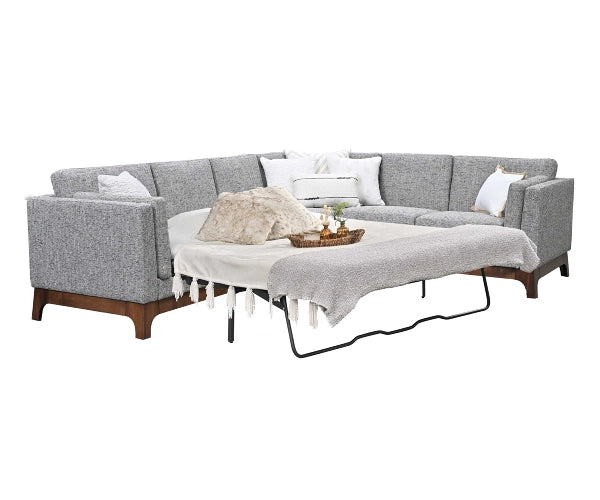 Online Amish Furniture LLC Fusion Sleeper Sectional Sofa