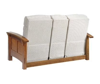 Country Shaker Recliner Love Seat