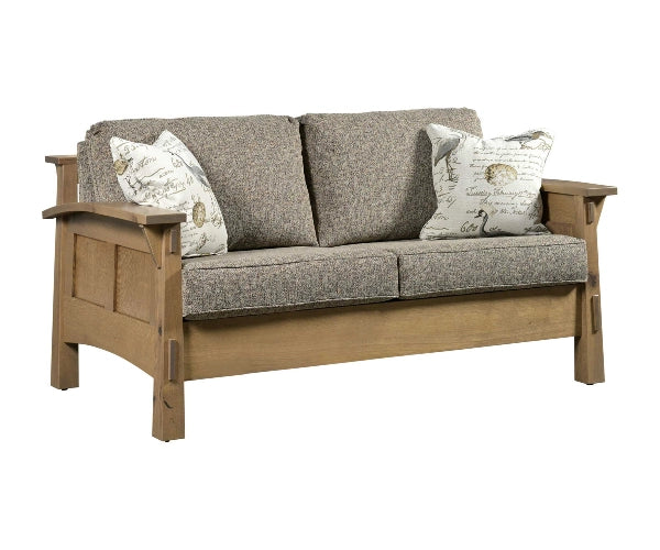 Country Shaker With Reversible Cushions Love Seat