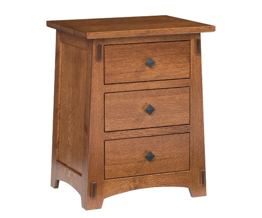 Olde Shaker 3-Drawer Night Stand