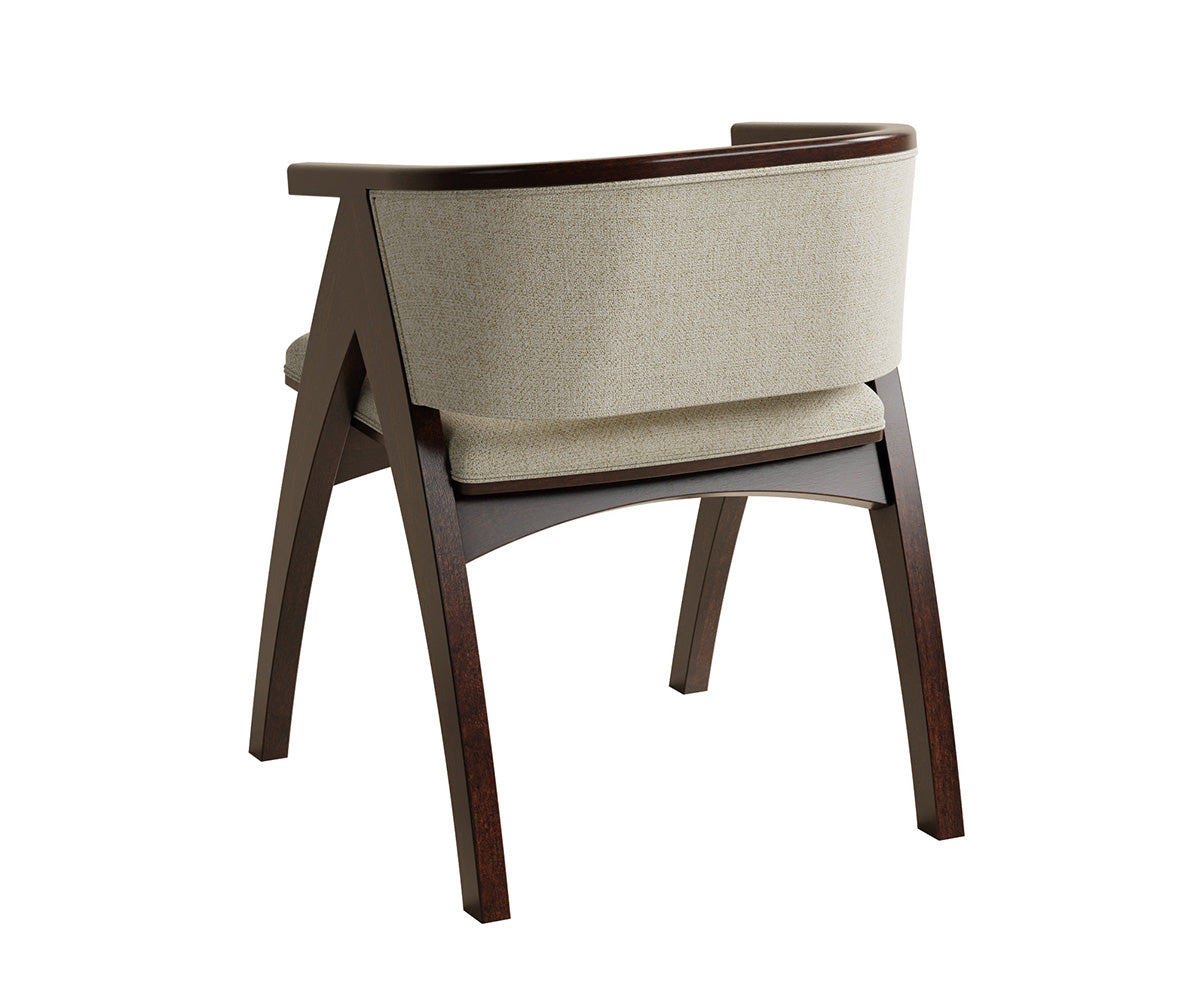 RH Yoder Arlo Arm Chair back detail