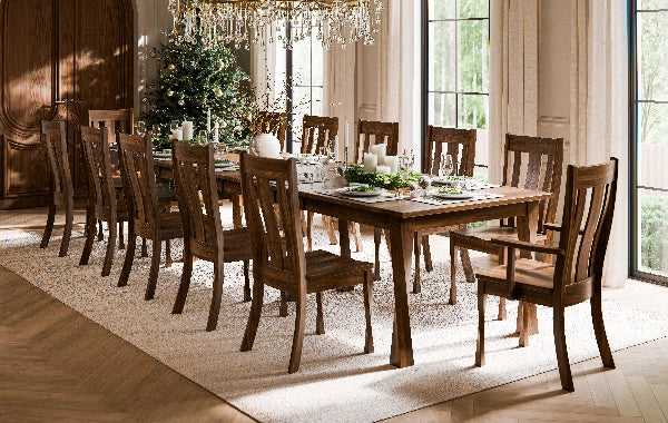 Online Amish Furniture LLC Lexington Leg Table - Thumbnail 4