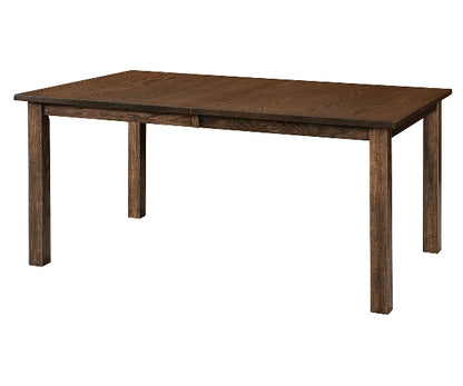 Mission Leg Table – solid wood leg dining table