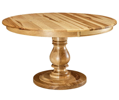 Sedona Pedestal Table – solid wood pedestal dining table