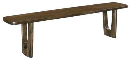 Westal Bench – bullnose-edge top