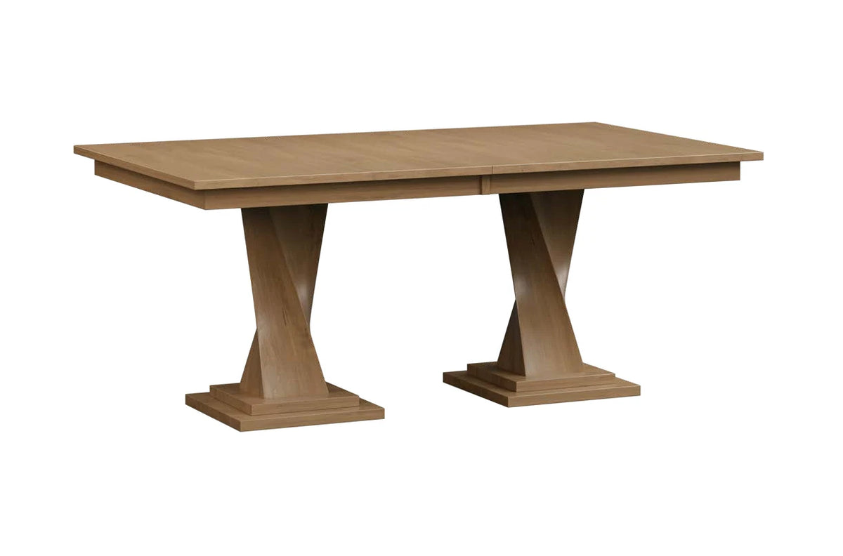 Lexington mini double pedestal dining table