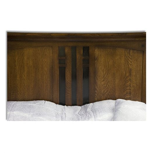 Amish USA Made Handcrafted Kascade Mission Bed sold by Online Amish Furniture LLC