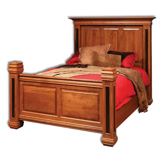 Amish USA Made Handcrafted Timber Ridge Bed sold by Online Amish Furniture LLC