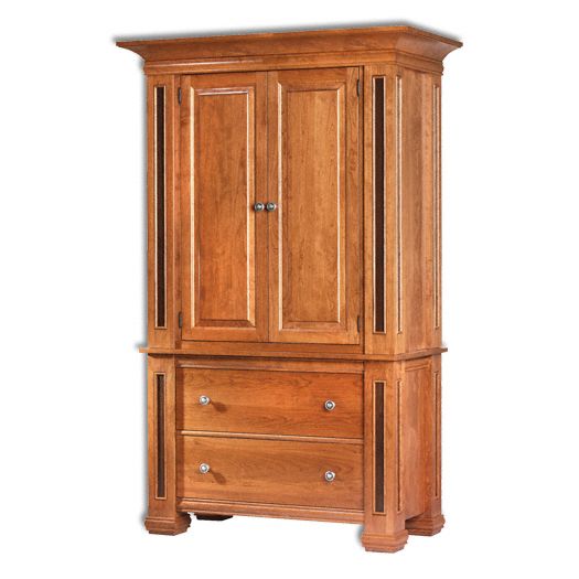 Amish USA Made Handcrafted Timber Ridge Armoire sold by Online Amish Furniture LLC