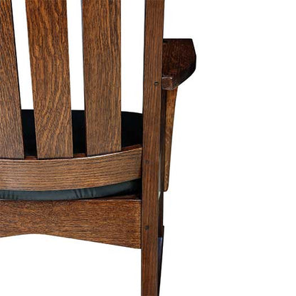 Amish USA Made Handcrafted Artisan Mission Rocker sold by Online Amish Furniture LLC