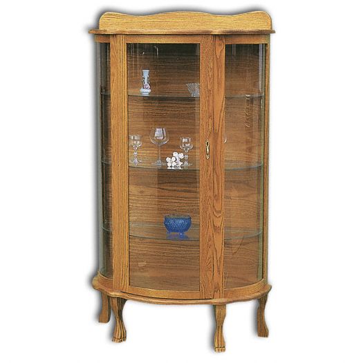 Amish USA Made Handcrafted Plain Jane Curio sold by Online Amish Furniture LLC