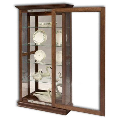 Amish USA Made Handcrafted Large Sliding Door Picture Frame Curio sold by Online Amish Furniture LLC