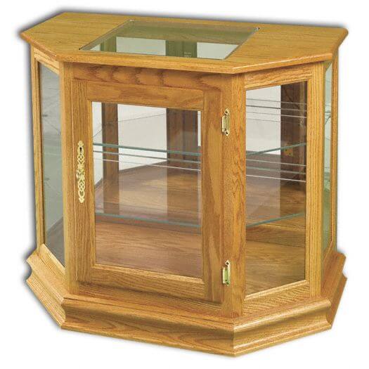 Amish USA Made Handcrafted Angled Picture Frame Console sold by Online Amish Furniture LLC