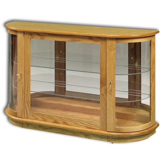 Amish USA Made Handcrafted Large Console With Rounded Sides sold by Online Amish Furniture LLC