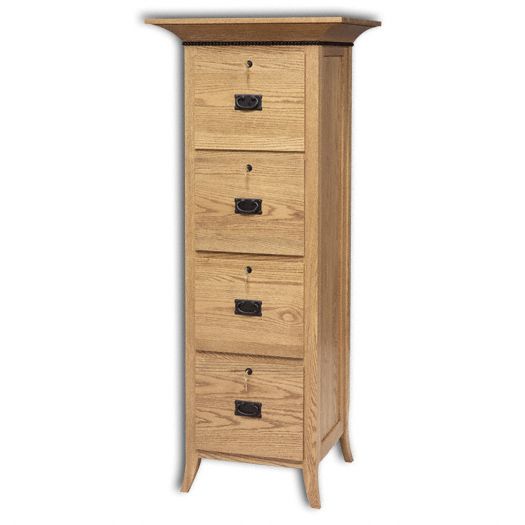 Amish USA Made Handcrafted Mt Eaton-Bunker Hill 4-Drawer File Cabinet sold by Online Amish Furniture LLC