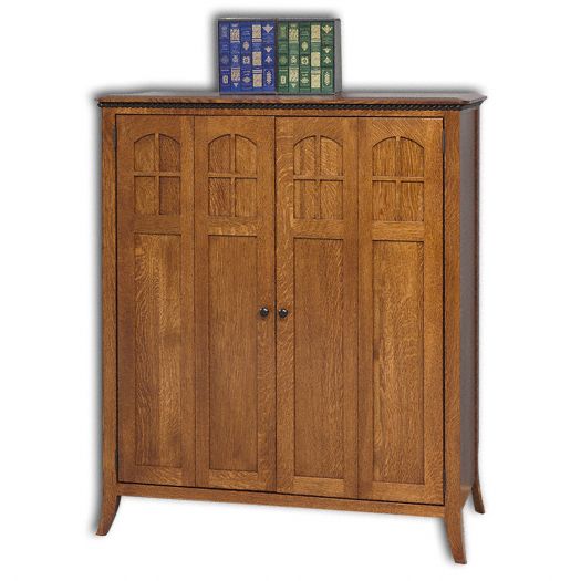 Amish USA Made Handcrafted Petite Mt. Eaton-Bunker Hill Computer Armoire sold by Online Amish Furniture LLC