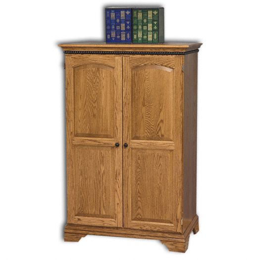 Amish USA Made Handcrafted Petite Computer Armoire sold by Online Amish Furniture LLC