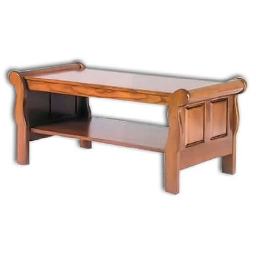 Amish USA Made Handcrafted 3500 Series Sleigh Tables sold by Online Amish Furniture LLC