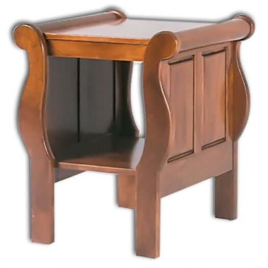 Amish USA Made Handcrafted 3500 Series Sleigh Tables sold by Online Amish Furniture LLC