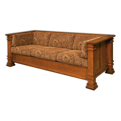 Amish USA Made Handcrafted Diamond Sofa sold by Online Amish Furniture LLC