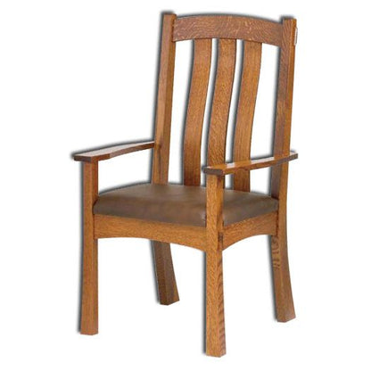 Amish USA Made Handcrafted Modesto Chair sold by Online Amish Furniture LLC
