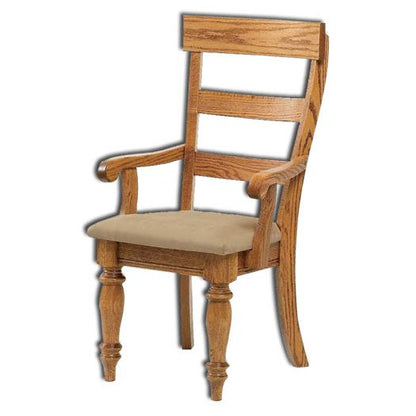 Amish USA Made Handcrafted Harvest Highback Chair sold by Online Amish Furniture LLC