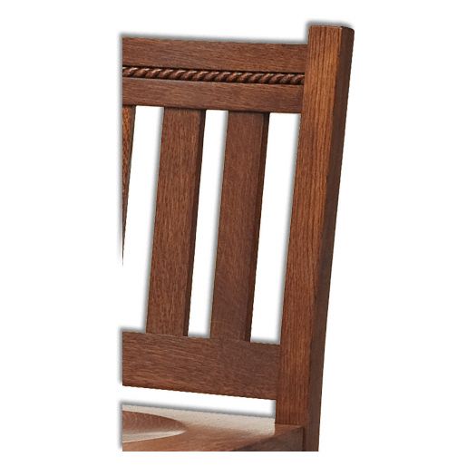 Amish USA Made Handcrafted West Lake Bar stool sold by Online Amish Furniture LLC