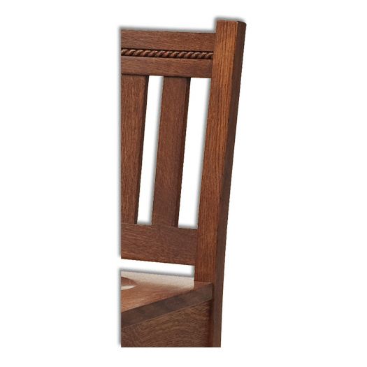 Amish USA Made Handcrafted West Lake Bar stool sold by Online Amish Furniture LLC