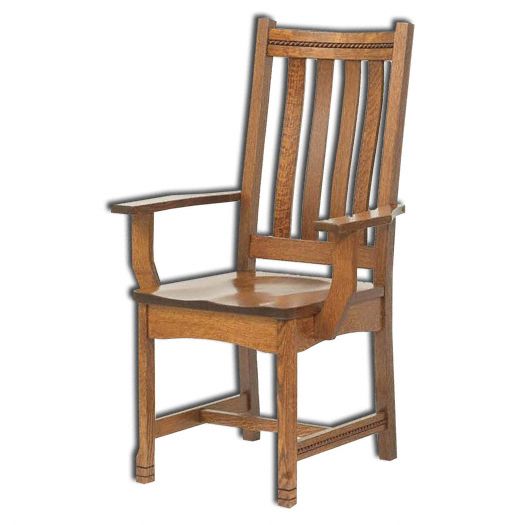 Amish USA Made Handcrafted West Lake Chair sold by Online Amish Furniture LLC