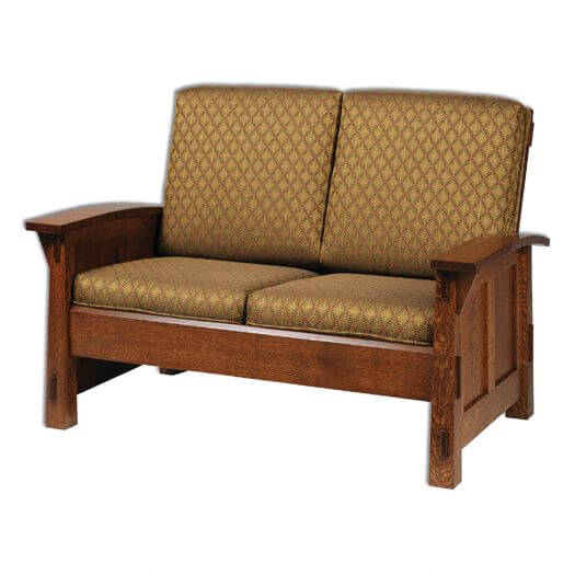 Amish USA Made Handcrafted 5600 Olde Shaker Loveseat sold by Online Amish Furniture LLC