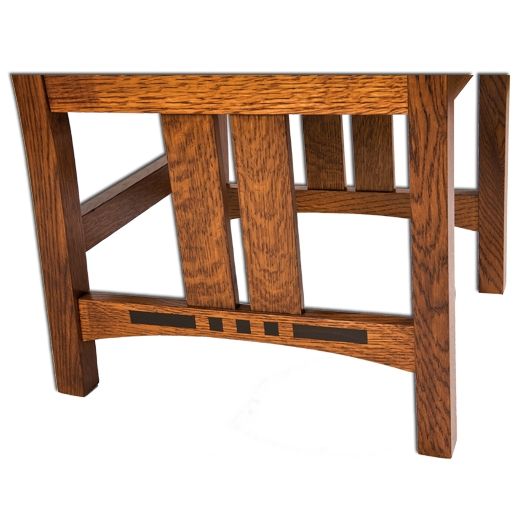 Amish USA Made Handcrafted Colebrook Trestle Table sold by Online Amish Furniture LLC
