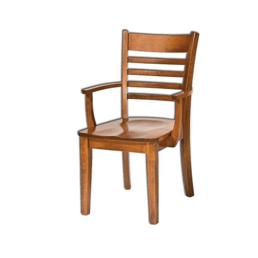 Amish USA Made Handcrafted Louisdale Chair sold by Online Amish Furniture LLC