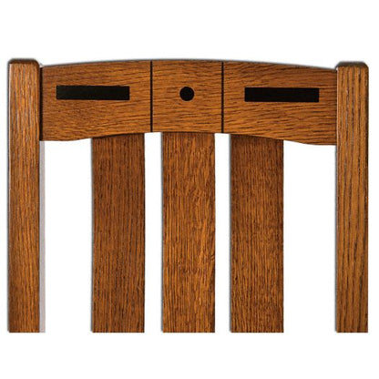 Amish USA Made Handcrafted Lavega Bar Stool sold by Online Amish Furniture LLC