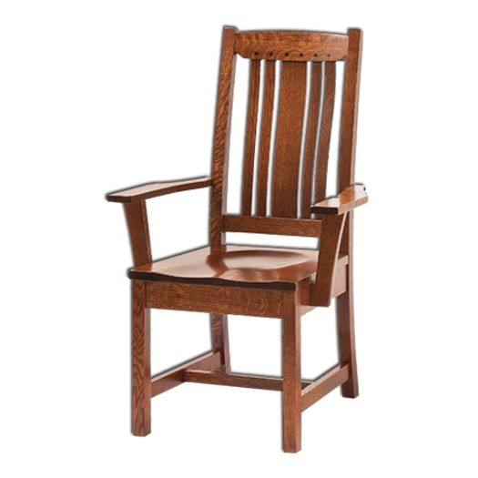 Amish USA Made Handcrafted Grant Chair sold by Online Amish Furniture LLC